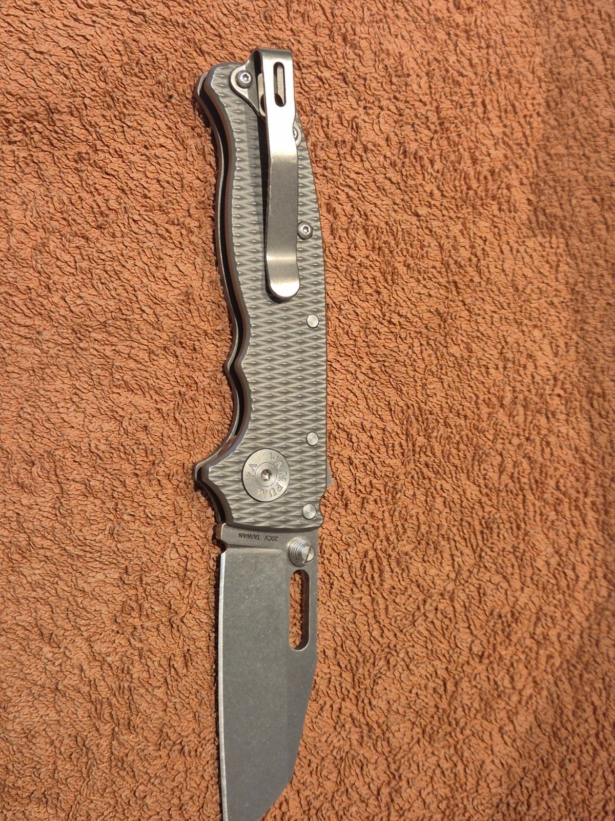 Demko AD20.5 milled titanium, Ophalen, Zo goed als nieuw