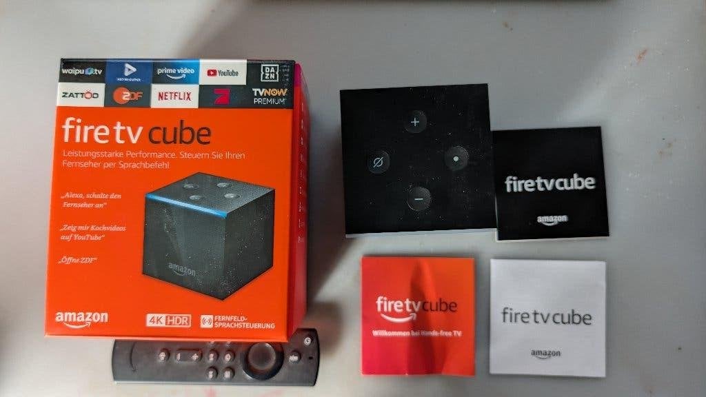 Amazon Fire TV Cube, Ophalen of Verzenden, Nieuw, HDMI, Zonder harde schijf