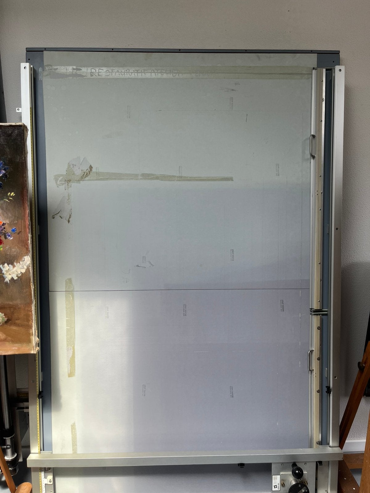 Passe-partout machine speedmat, Ophalen, Gebruikt