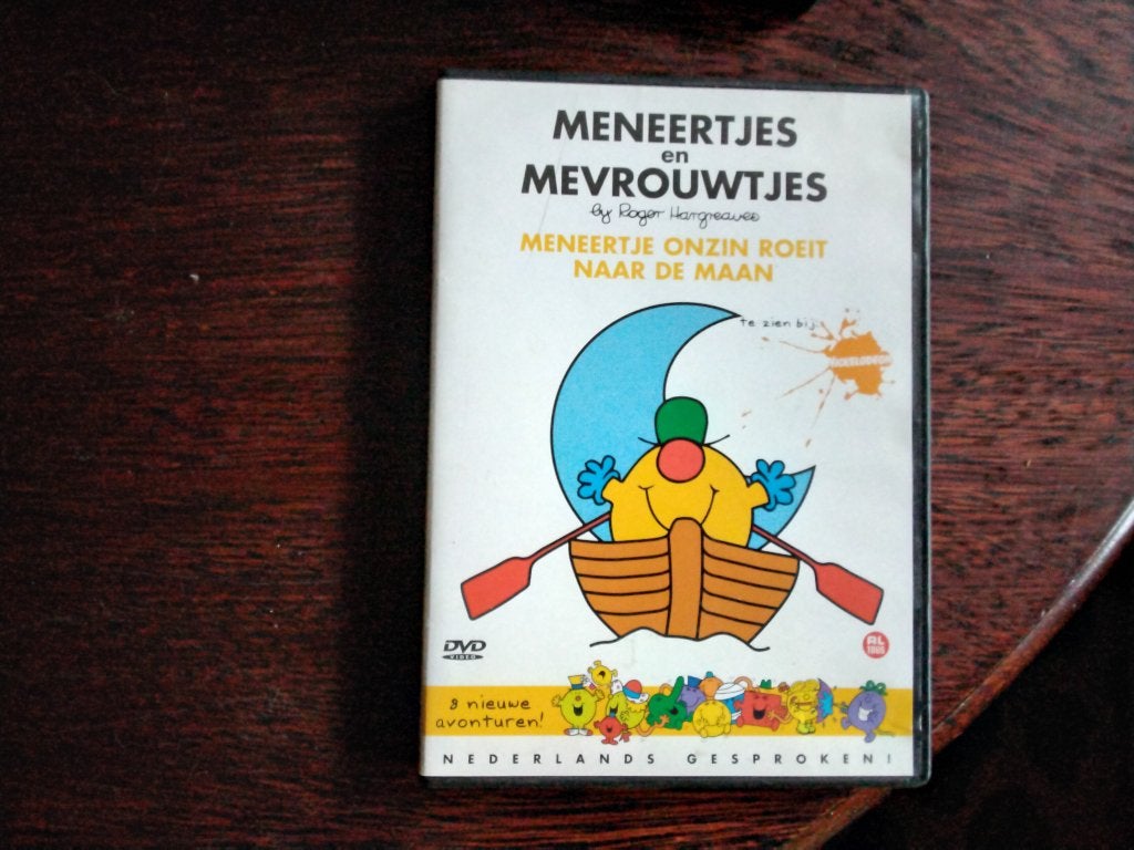 Meneertjes en mevrouwtjes meneertje onzin roeit naar de maan, Avontuur, Alle leeftijden, Ophalen of Verzenden, Zo goed als nieuw