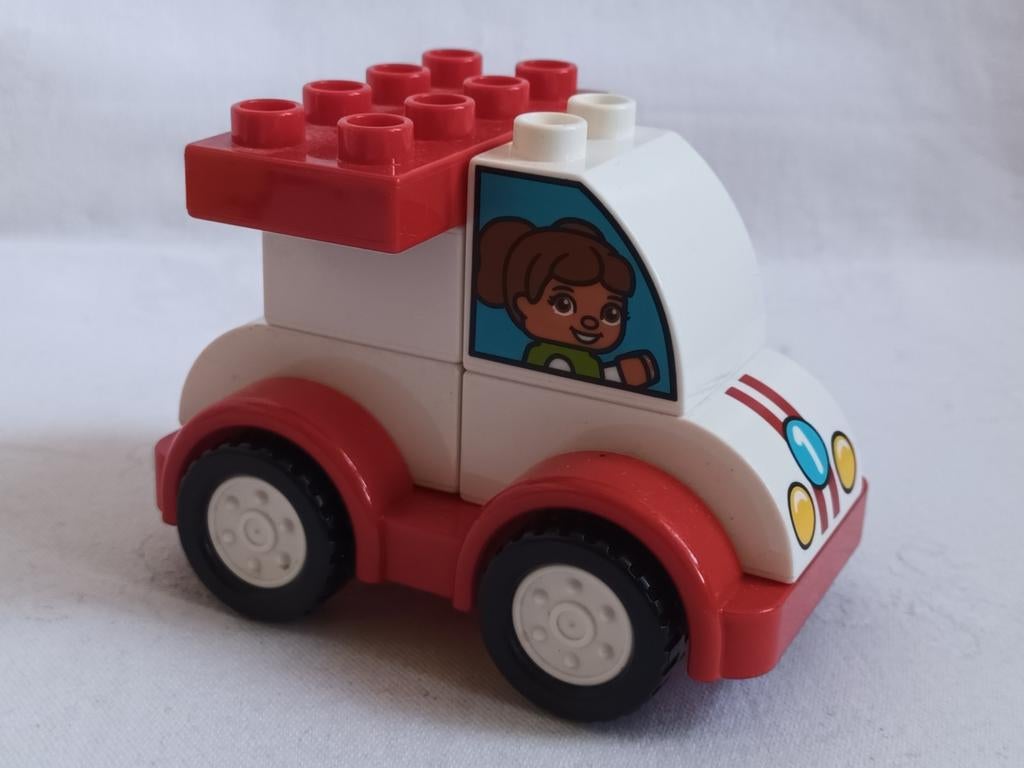 Duplo Mijn Eerste Raceauto My First Race Car 10860, Kinderen en Baby's, Speelgoed | Duplo en Lego, Ophalen of Verzenden, Zo goed als nieuw