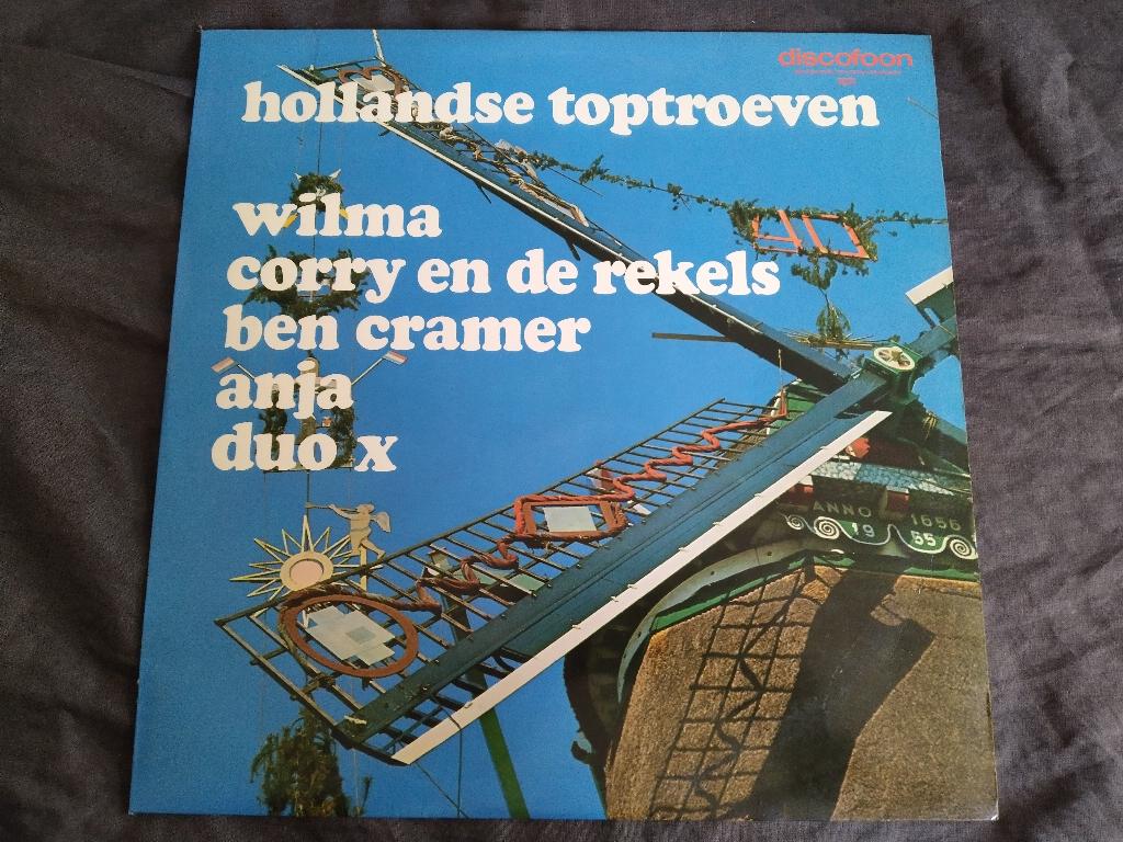 LP - Hollandse toptroeven, Ophalen of Verzenden, Zo goed als nieuw, 12 inch, Levenslied of Smartlap
