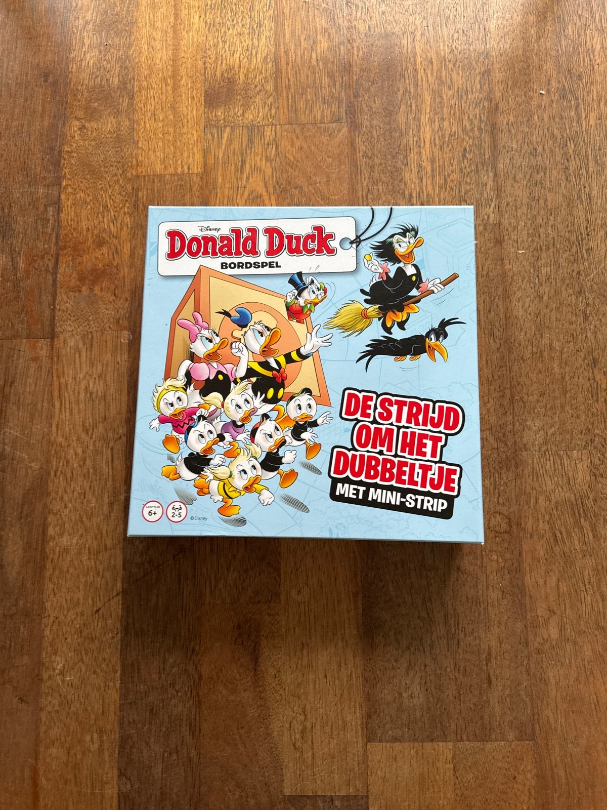 Donald Duck Bordspel: De Strijd om het Dubbeltje, Hobby en Vrije tijd, Een of twee spelers, Ophalen of Verzenden, Zo goed als nieuw
