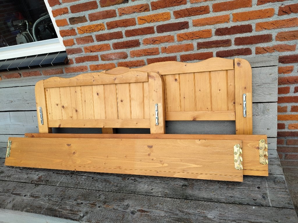 Eenpersoons bed, Ophalen, Gebruikt, 90 cm, 200 cm