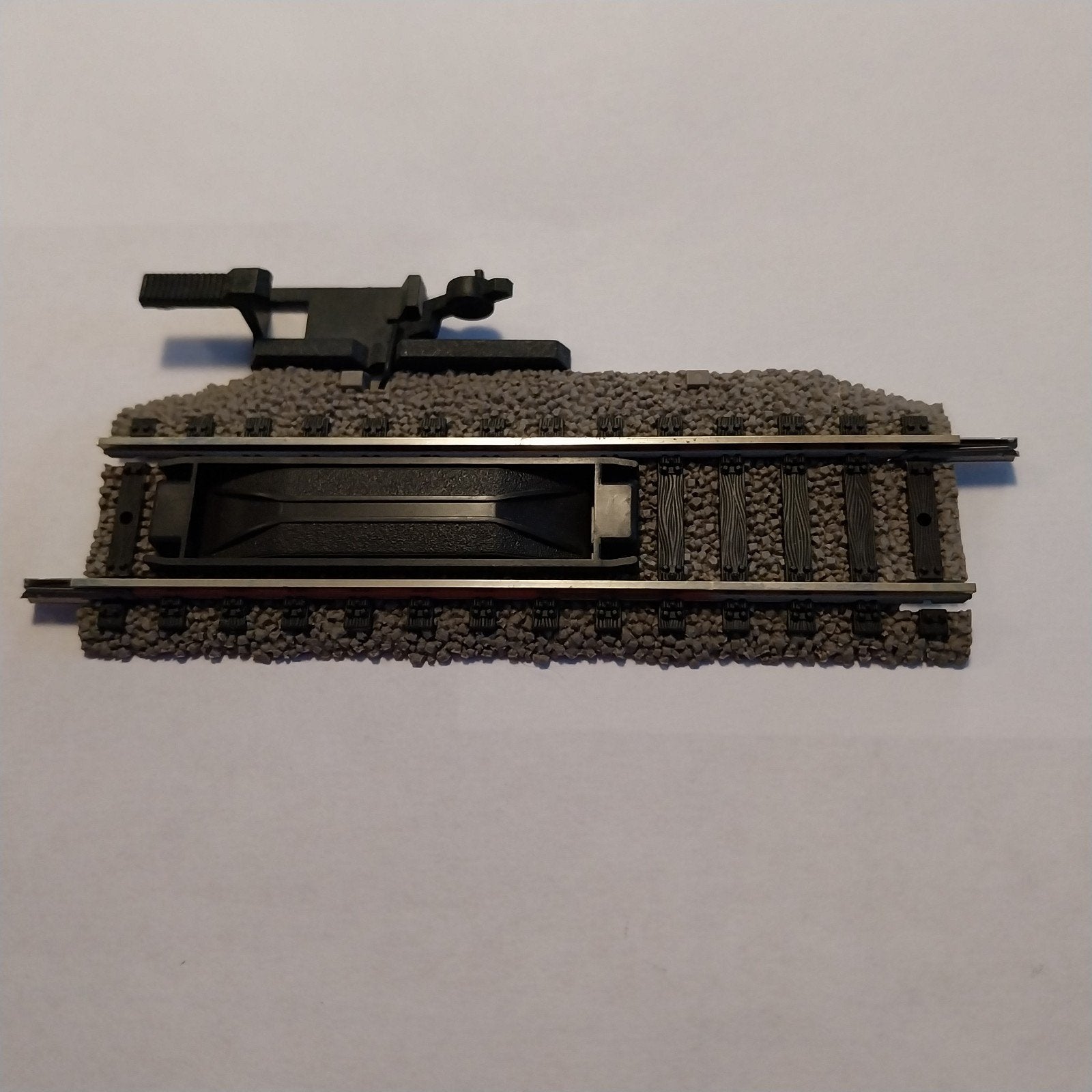 Fleischmann HO 6114 handmatige ontkoppelrails (9 stuks), Gebruikt, Gelijkstroom, Fleischmann, Rails