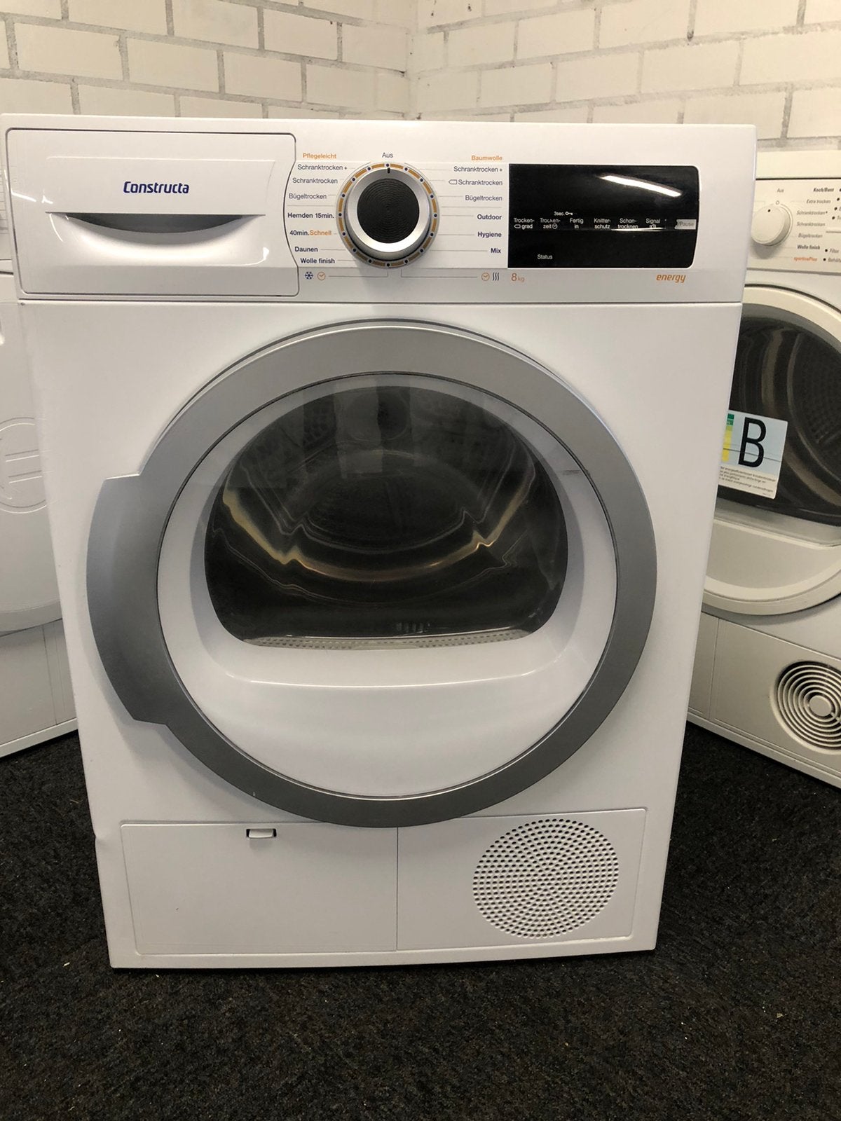 €269 8kg CONDENSDROGER Bosch construkta Weert Reuver Tegelen, Witgoed en Apparatuur, Ophalen, 6 tot 8 kg, Anti-kreukfase, Zo goed als nieuw