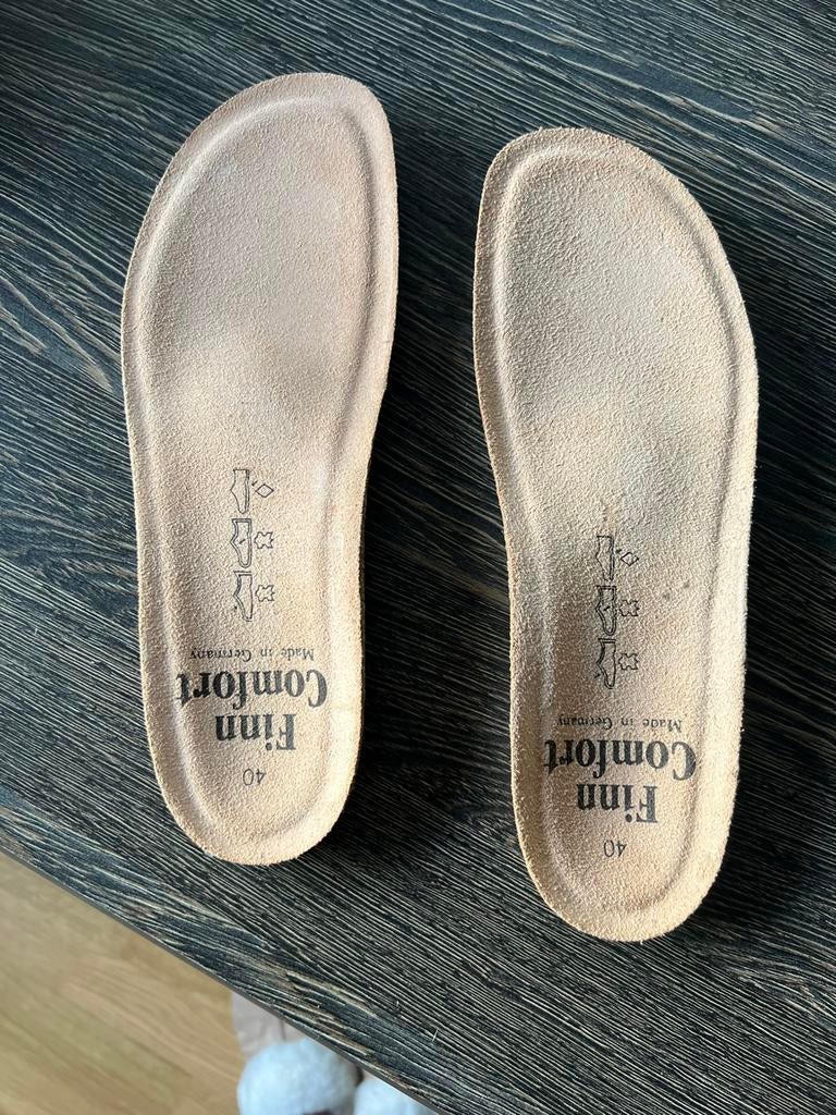Niet of nauwelijks genruikt deze inlegzooltjes maat 40, Ophalen, Beige, Overige typen, Zo goed als nieuw