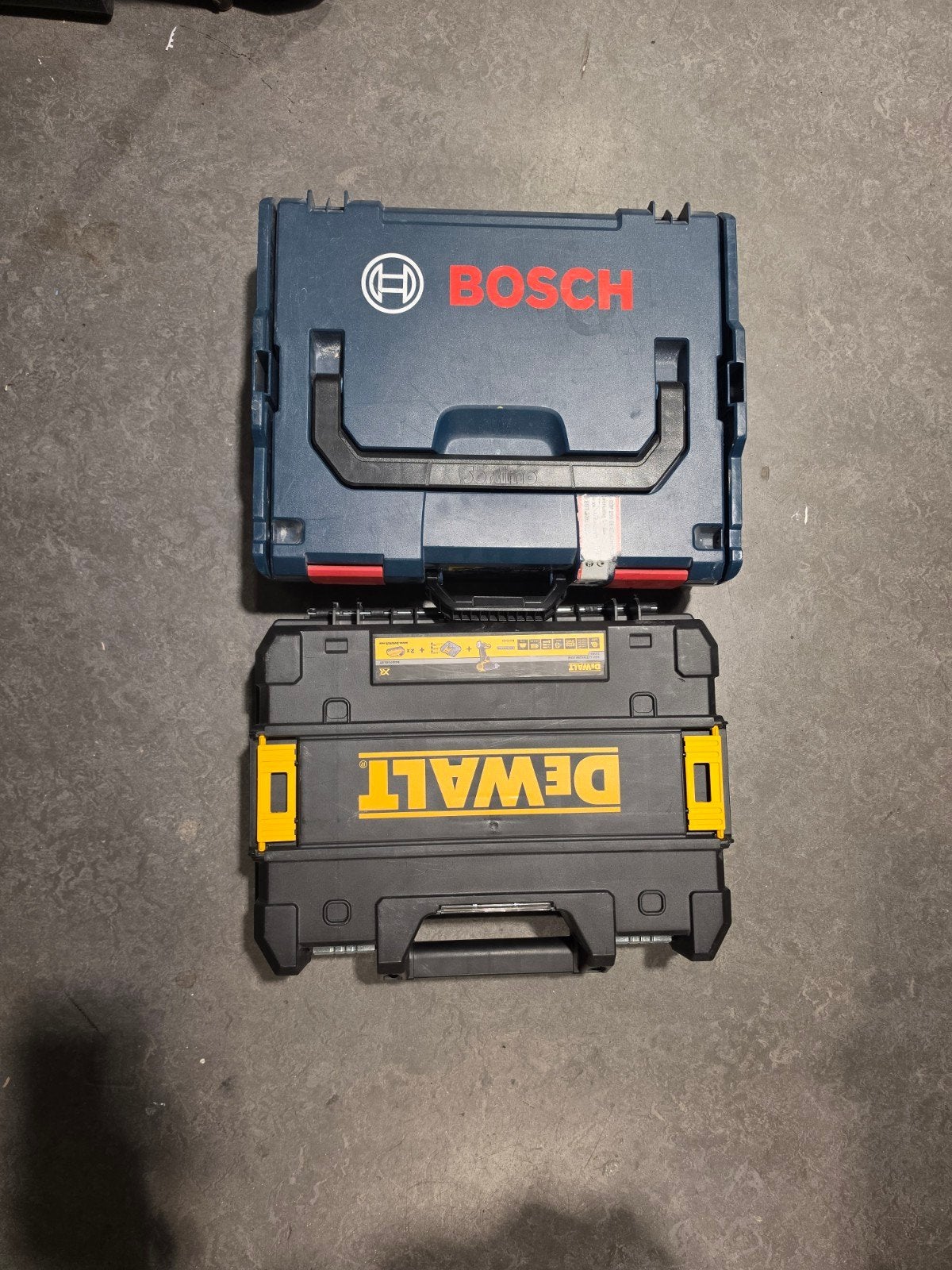 Bosch en DeWalt lege koffers, Ophalen of Verzenden