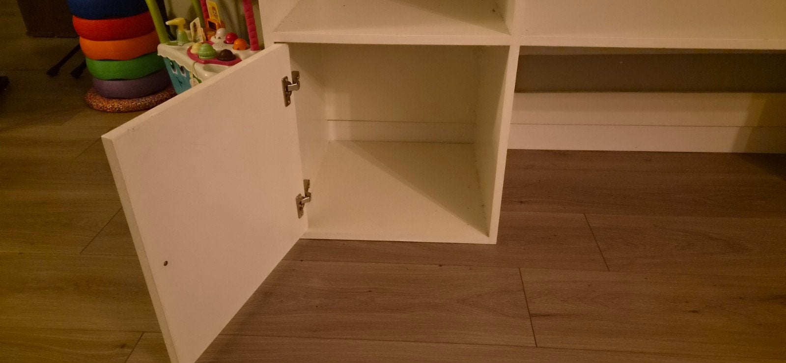 Zelfgemaakt kastje/bureau met opbergruimte, Ophalen, Gebruikt