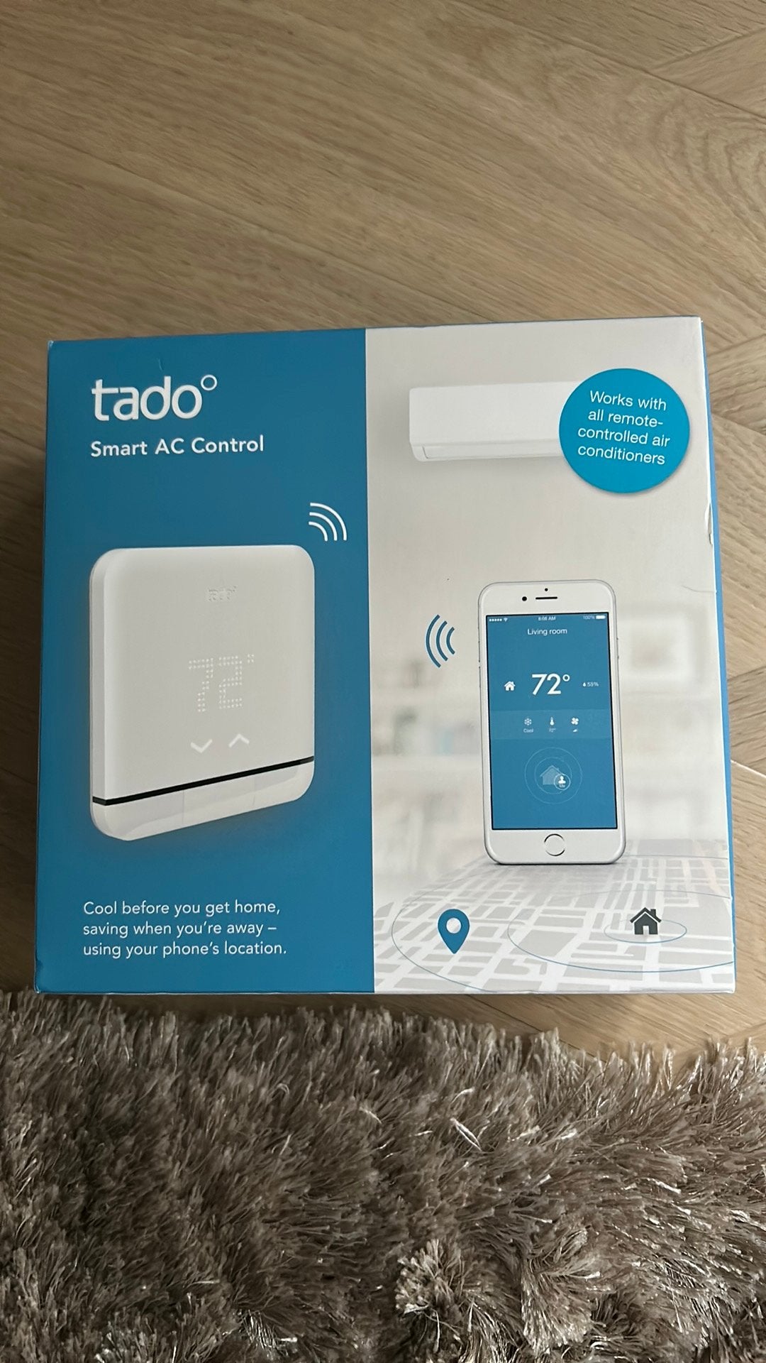 Tado Smart AC Control - Slimme airco bediening, Nieuw, 3 snelheden of meer, Ophalen of Verzenden, Koelen en Ontvochtigen