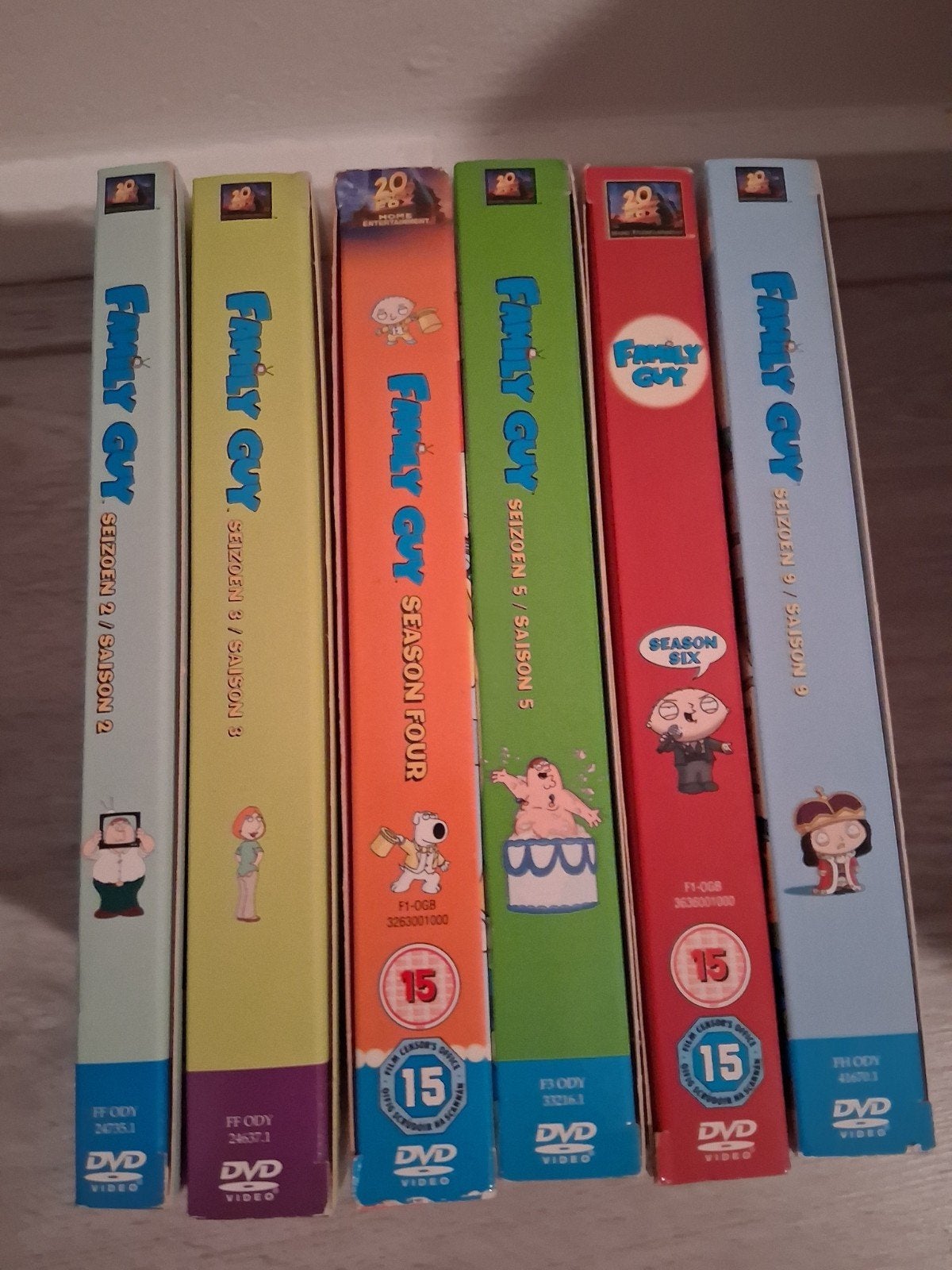 6 seizoenen van Family Guy, Animatie, Alle leeftijden, Tv-serie, Ophalen of Verzenden