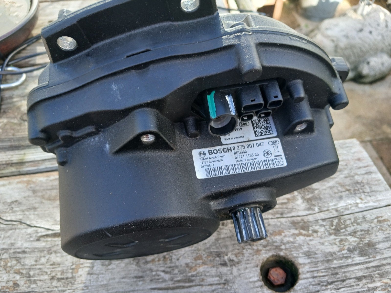 Bosch middenmotor 0 275 007 047 werkend gedemonteerd zie fot, Gebruikt, Motor, Aluminium, Bosch