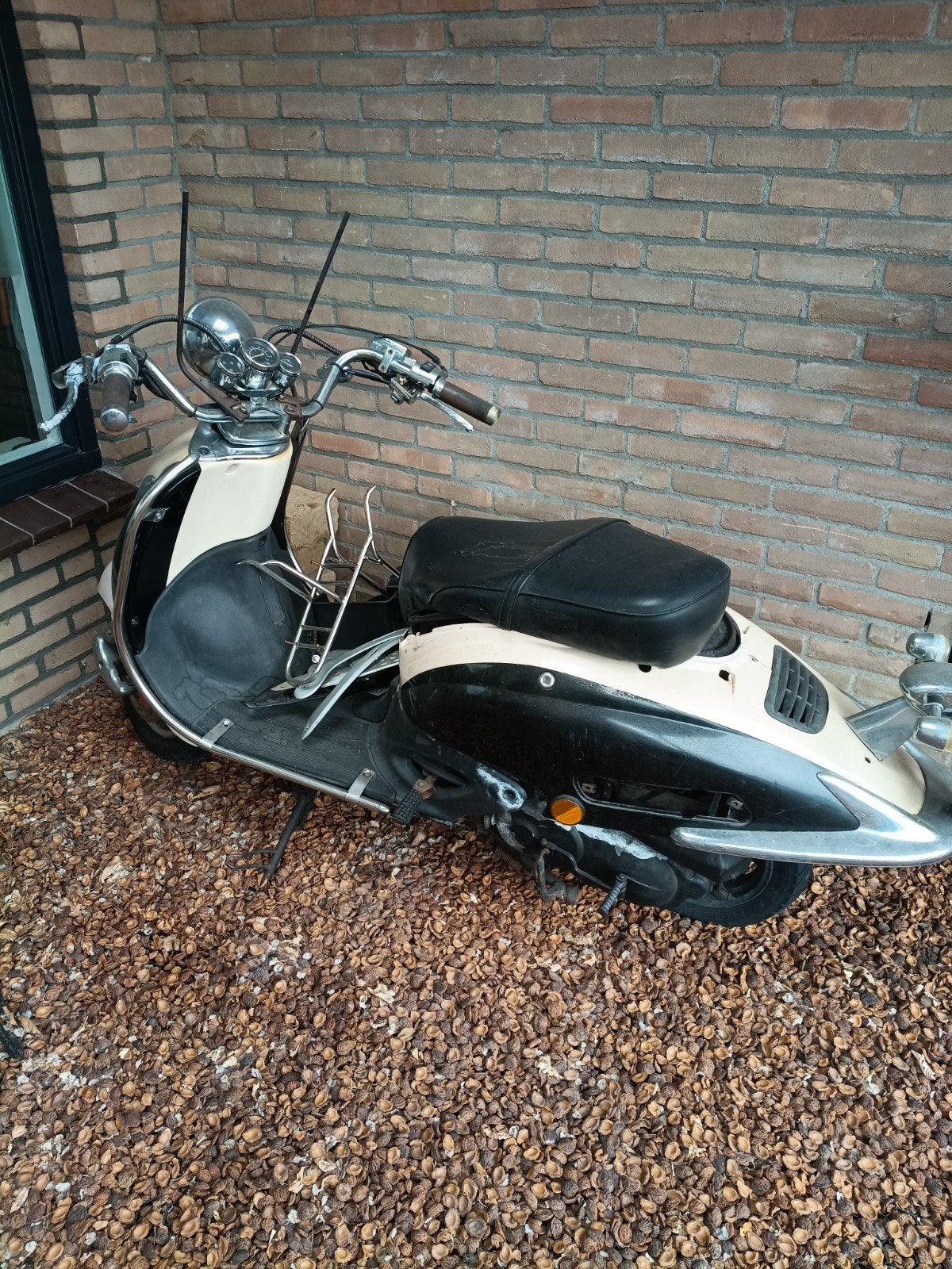 Retro Scooter BTC Old Classic - Ophalen, Fietsen en Brommers, Snorfietsen en Snorscooters, Ophalen of Verzenden, Gebruikt, Benzine
