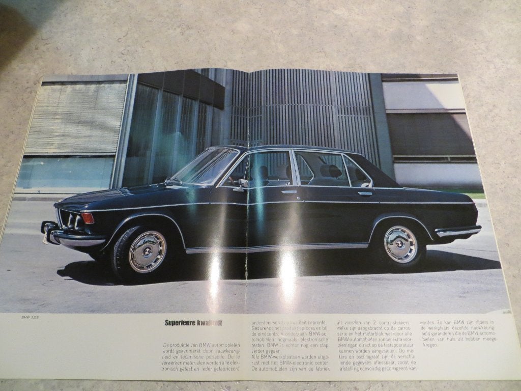 BMW 2500 2800 3.0S 3.0Si (1971), Ophalen of Verzenden, Nieuw, BMW