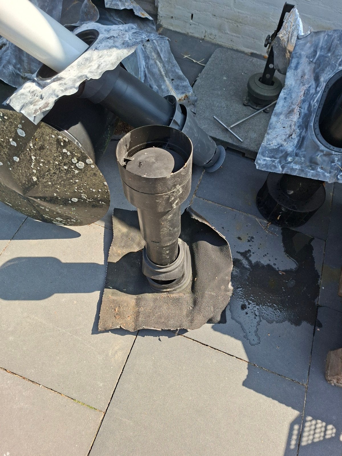 Dakdoorvoer 110 mm voor pannendak, Ophalen of Verzenden, Nieuw