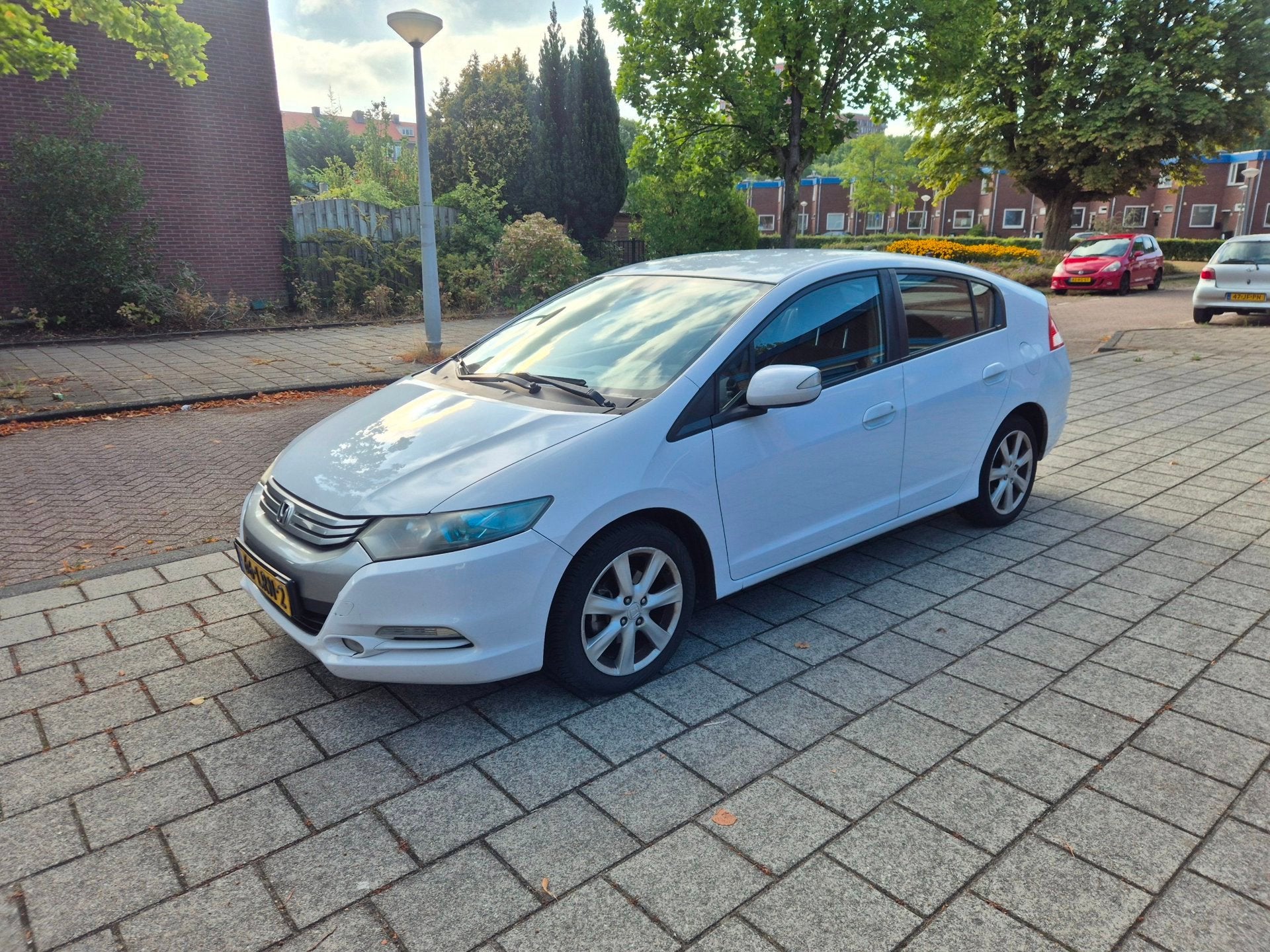 Honda Insight 1.3 Elegance, Gebruikt, 4 cilinders, Wit, Bedrijf