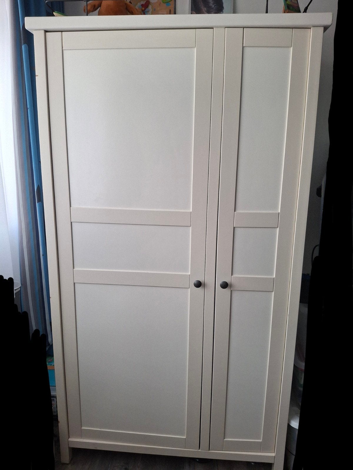 Ikea Hemnes kledingkast met hang- en leggedeelte, Ophalen, Gebruikt, Overige houtsoorten, Met deur(en)
