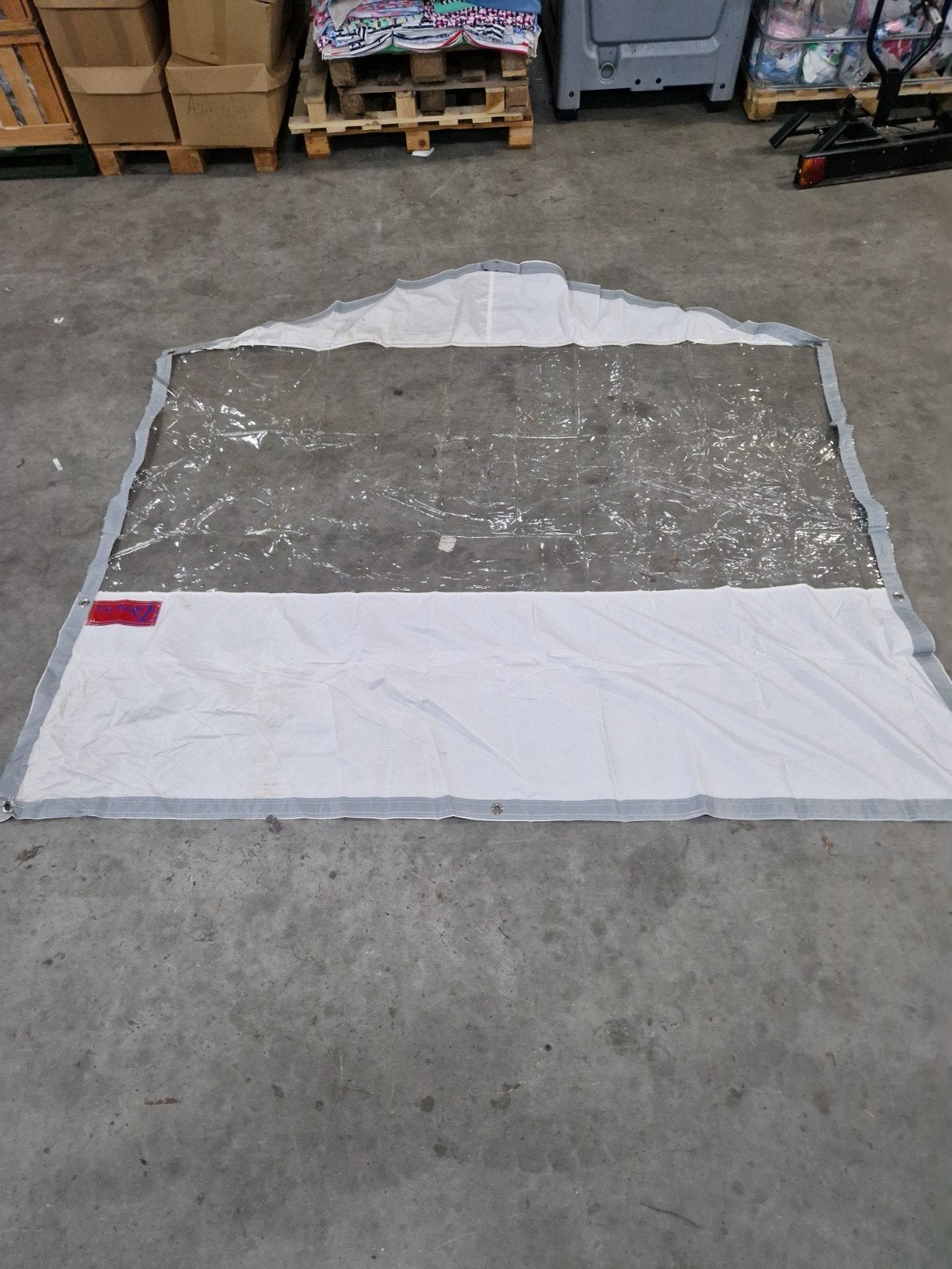 zijzeilen marktkraam, hoekzeilen marktkraam, Verzenden, Gebruikt