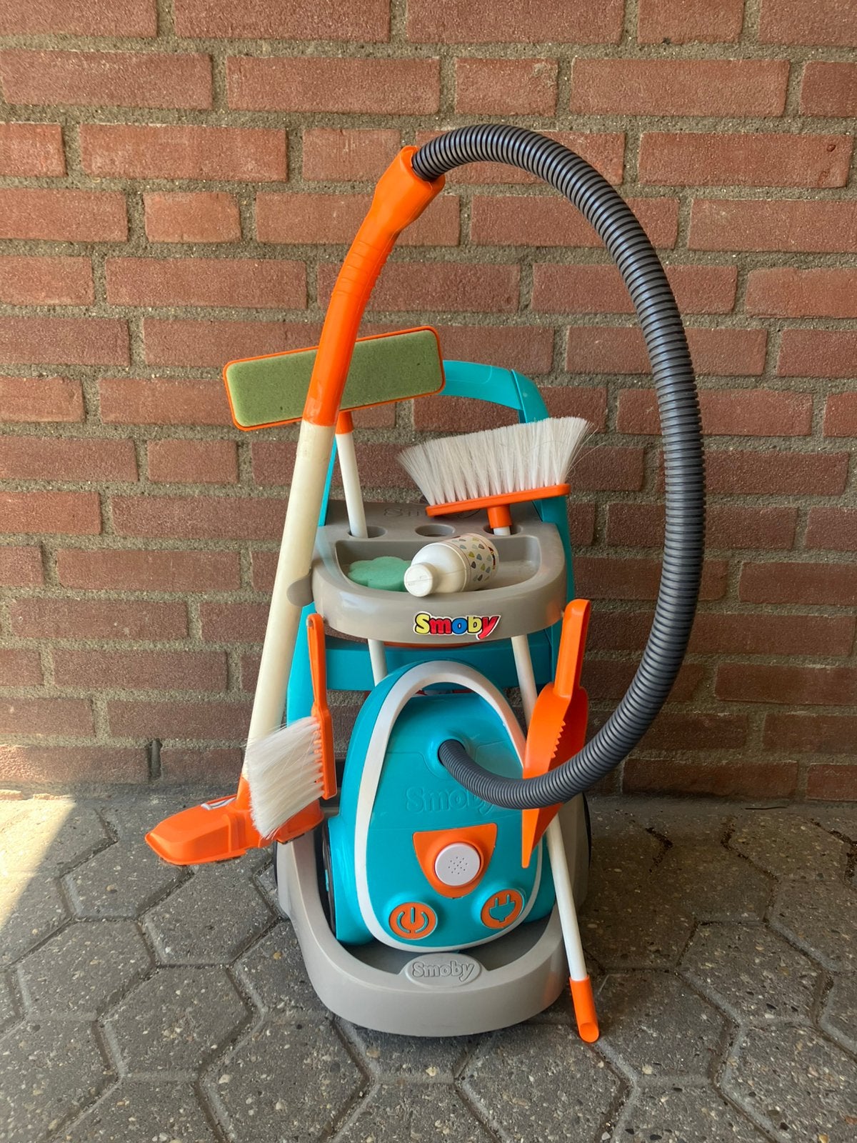 Speelgoed stofzuiger en poets set van Smoby, Ophalen, Gebruikt