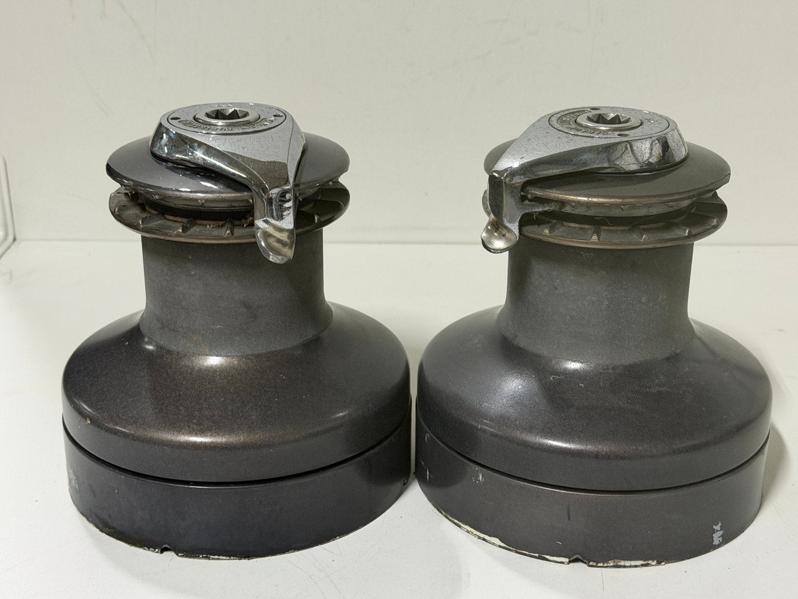 2 x Barlow 28 Australia two speed selftailing lier, Ophalen of Verzenden, Gebruikt, Overige typen