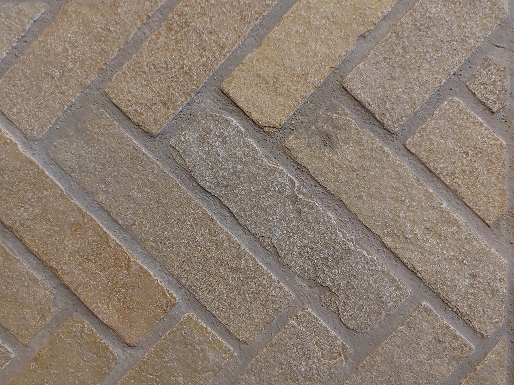 waalklinkervloer Castle Stone Yellow antiek verouderd, Tuin en Terras, Ophalen of Verzenden, Nieuw, Overige typen
