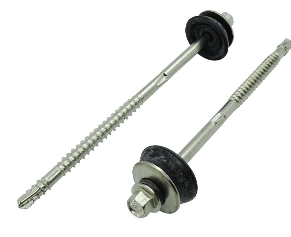 Golfplaatschroeven 6,5 x 130mm, Doe-het-zelf en Verbouw, IJzerwaren en Bevestigingsmiddelen, Ophalen of Verzenden, 100 tot 250 mm