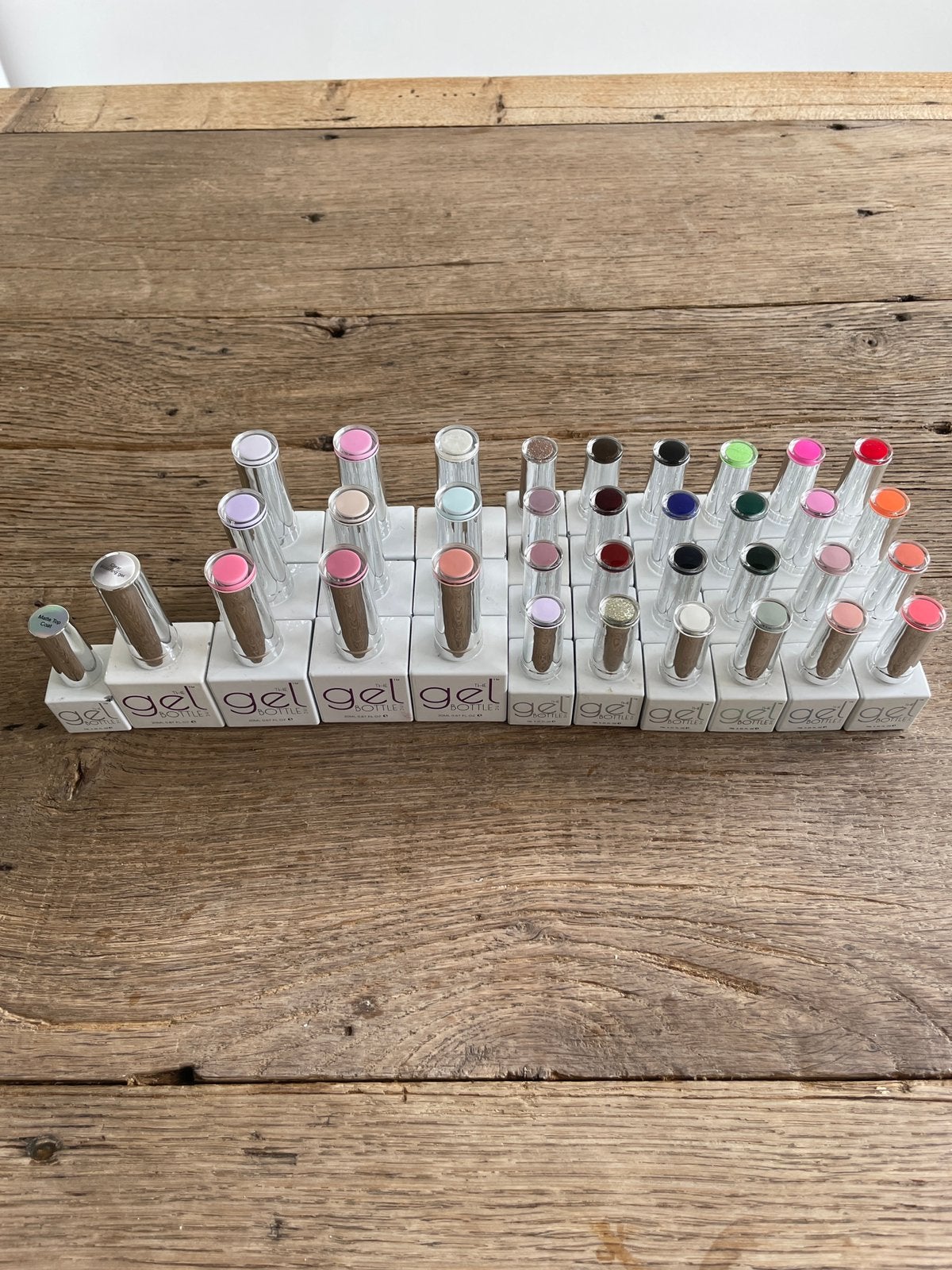 The Gelbottle collectie biab en gellak, Ophalen of Verzenden, Zo goed als nieuw, Overige kleuren, Handen en Nagels