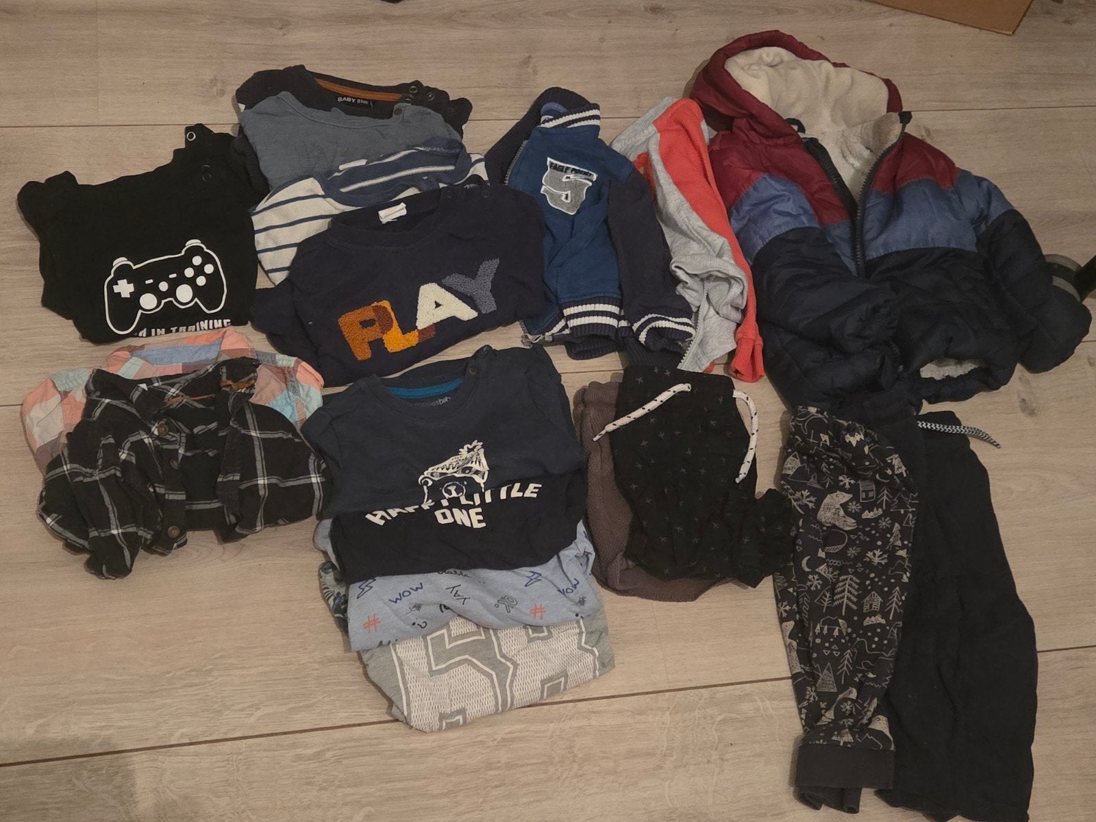 Kledingpakket jongens maat 80/86, Ophalen, Gebruikt, Overige maten