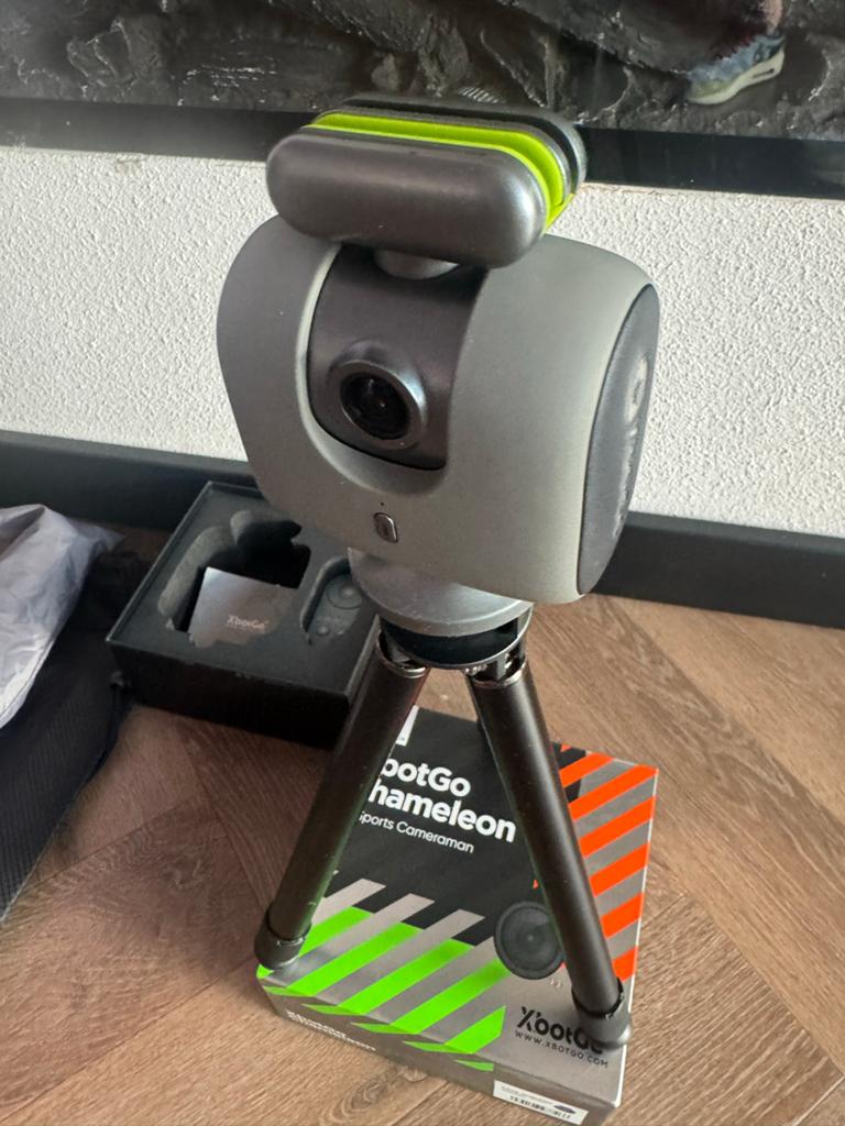 XbotGo Chameleon AI Sports Cameraman met statief, Overige soorten, Minder dan 8x, Zo goed als nieuw, Camera