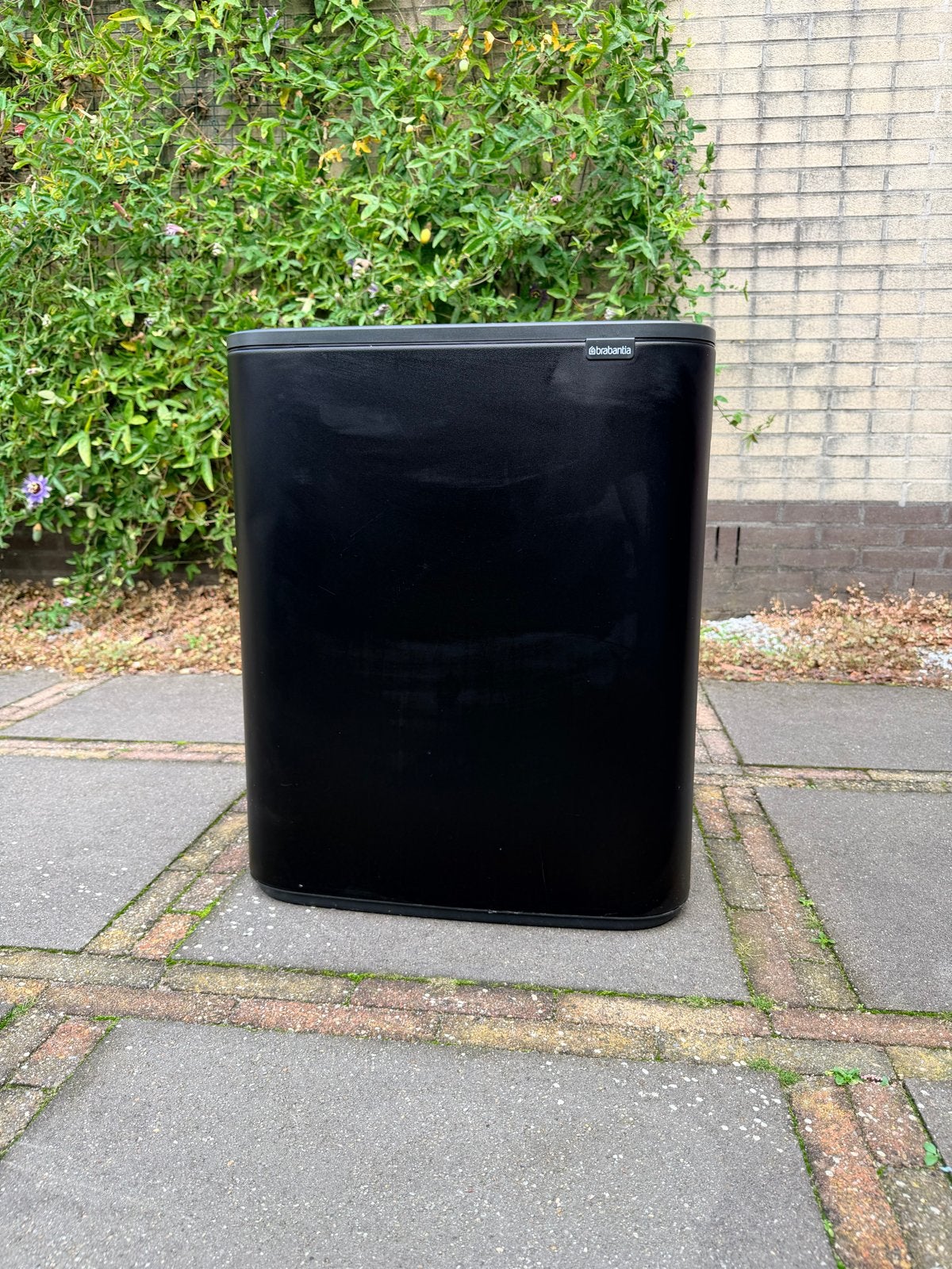 Brabantia Bo Touch Bin 2x30L - Zwart, Ophalen, Gebruikt, 40 liter of meer, 75 – 100