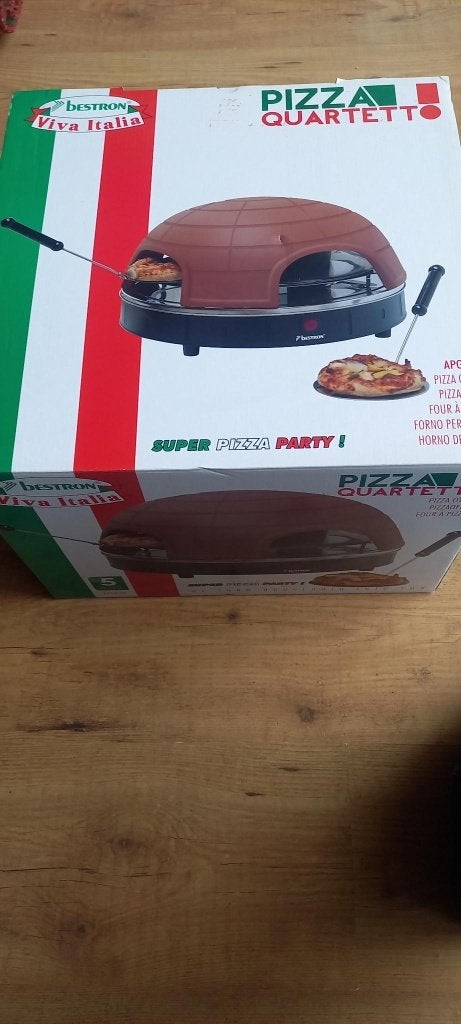 Electrisch mini-pizza oven, Ophalen, Minder dan 45 cm, Minder dan 45 cm, Pizzaoven