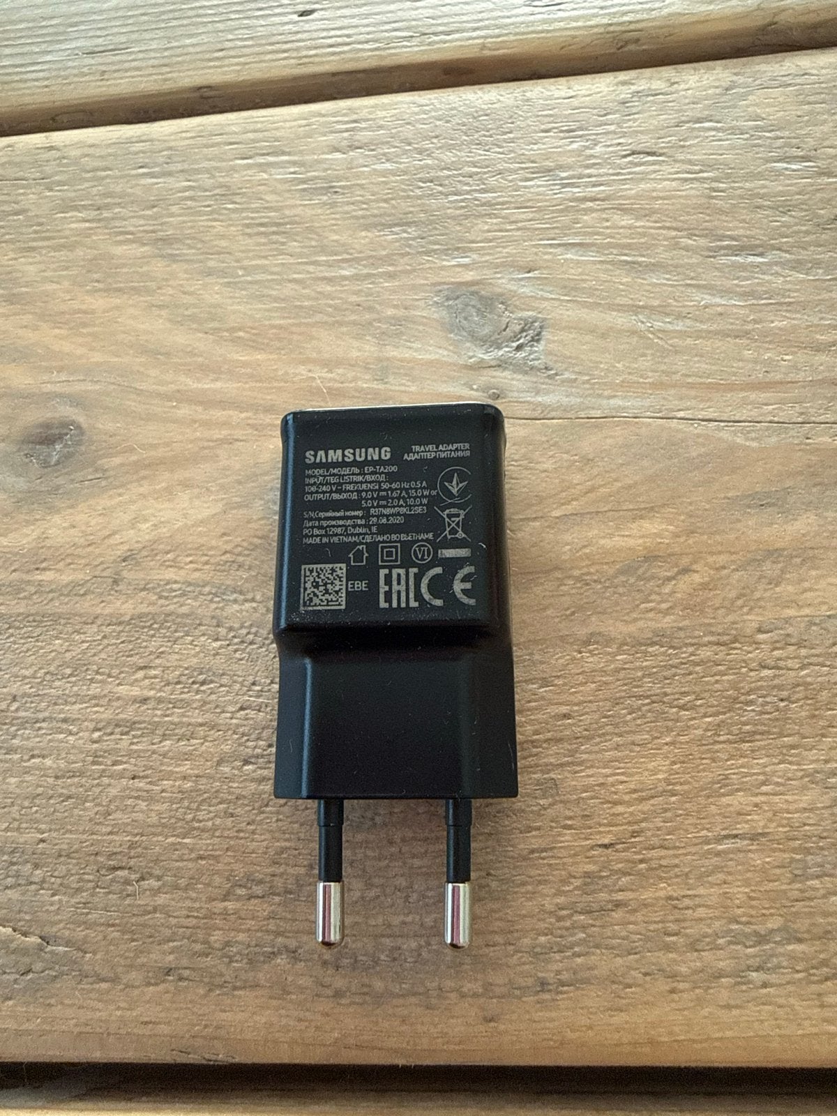 Samsung Snellader Adapter EP-TA200 - Zo goed als nieuw, Ophalen of Verzenden, Zo goed als nieuw, Samsung, Snellader