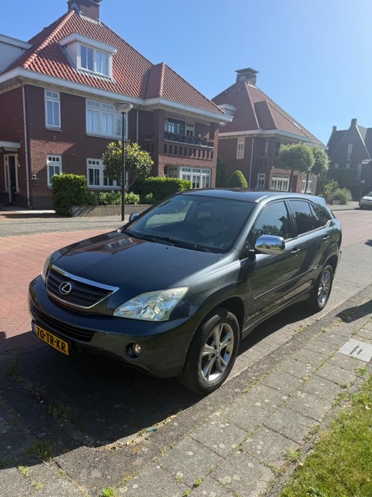 Lexus RX(-H) 400H 3.3 V6 AUT 2007 Grijs CARPLAY, Auto's, Automaat, 3311 cc, Beige, Lichtsensor