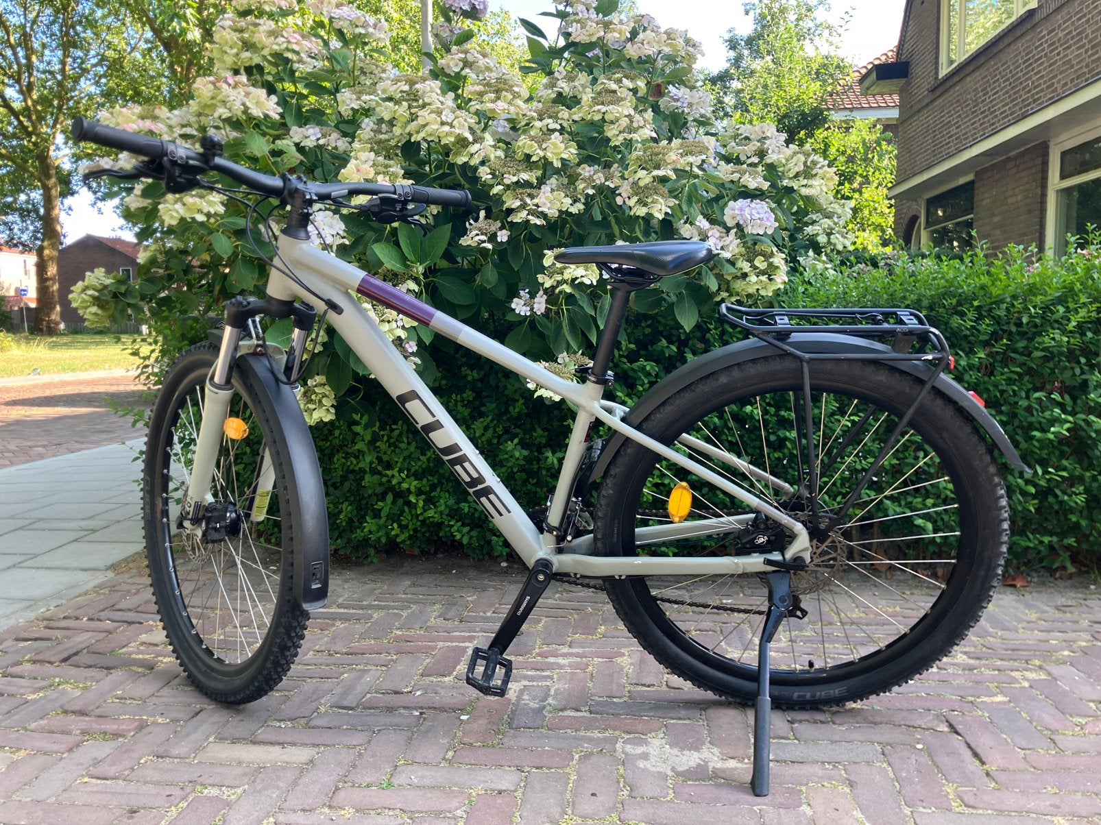 Cube acces ws allroad reed/berry, 49 tot 53 cm, Ophalen, Gebruikt, Overige merken