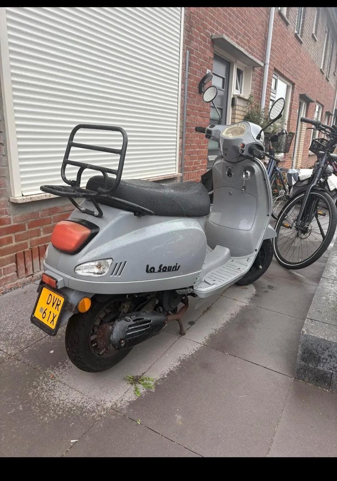 La Souris Scooter - Grijs, Goed Onderhouden, Ophalen, Gebruikt, Maximaal 45 km/u, Benzine