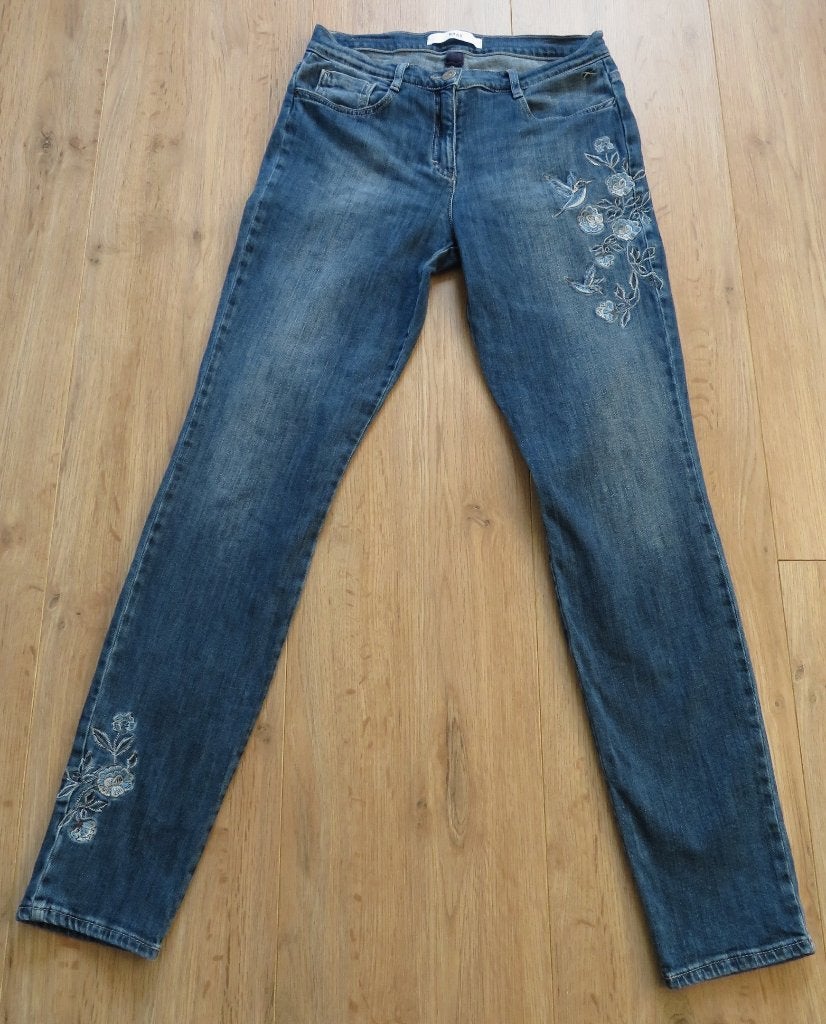 Brax spijkerbroek stretch, Blauw, Ophalen of Verzenden, Zo goed als nieuw, Maat 36 (S)