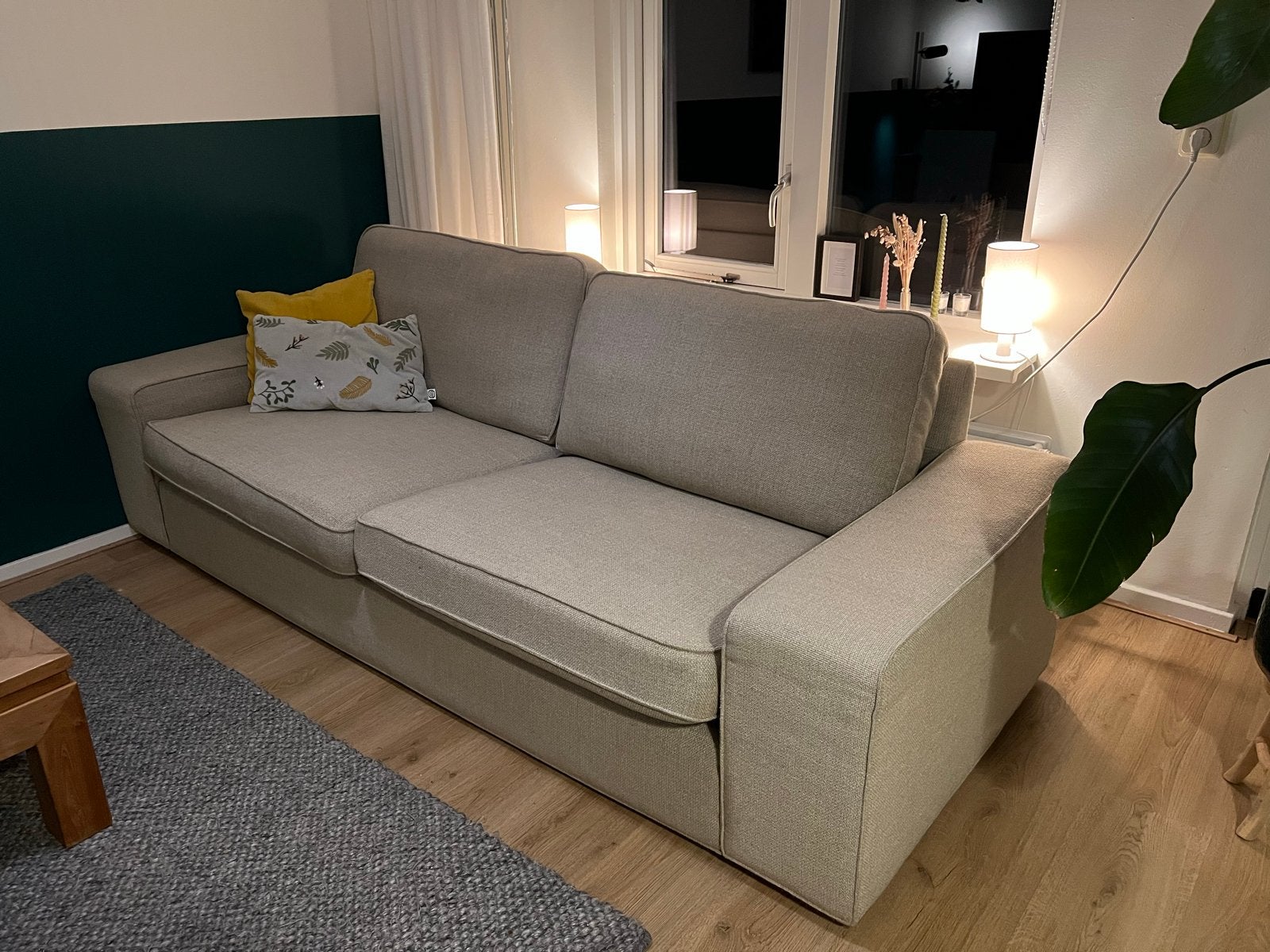 IKEA Kivik 2,5-zits bank - Gebruikt, Ophalen, Gebruikt, Driepersoons, 75 tot 100 cm