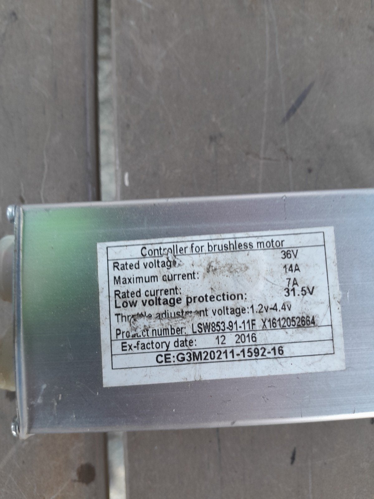 Victesse magnum fiets controler 36v, Fietsen en Brommers, Ophalen of Verzenden