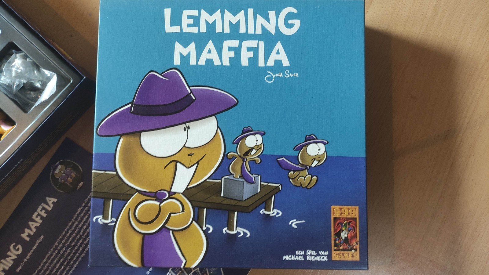 Lemming Maffia Bordspel - Zo goed als nieuw, Een of twee spelers, Ophalen of Verzenden, Zo goed als nieuw, 999 Games