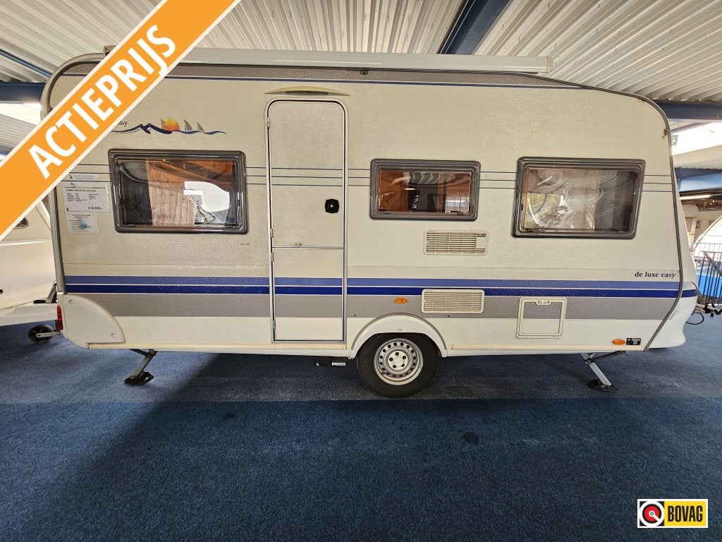 Hobby De luxe Easy 450 UF VOORTENT/MOVER/OMNISTOR, Rondzit, Hobby, Bedrijf, 750 - 1000 kg