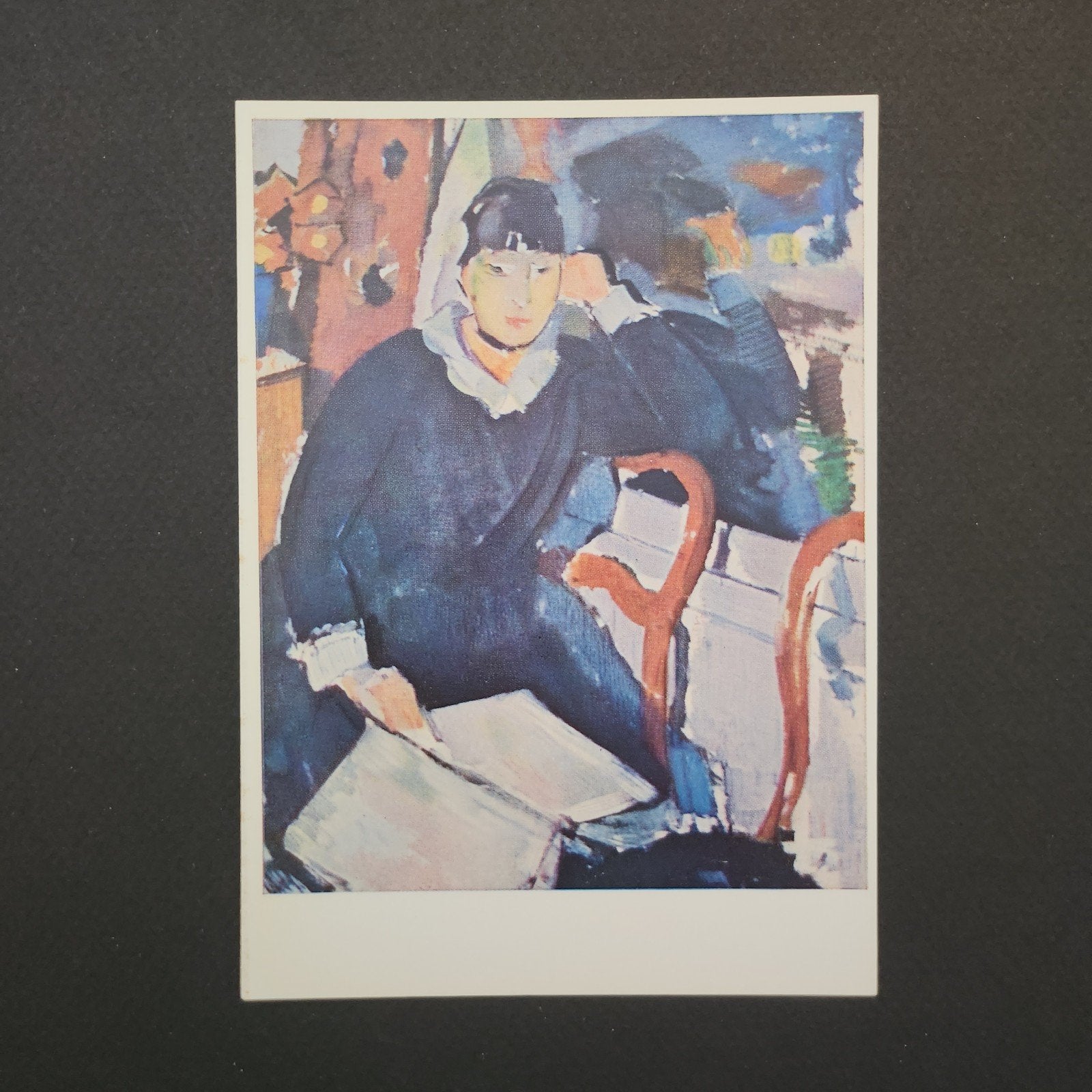 Rik Wouters - Zittende vrouw, 1915 - Ansichtkaart, Verzenden
