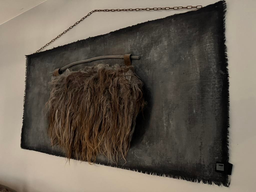 Kalkverfdoek De meidenmuts, Ophalen
