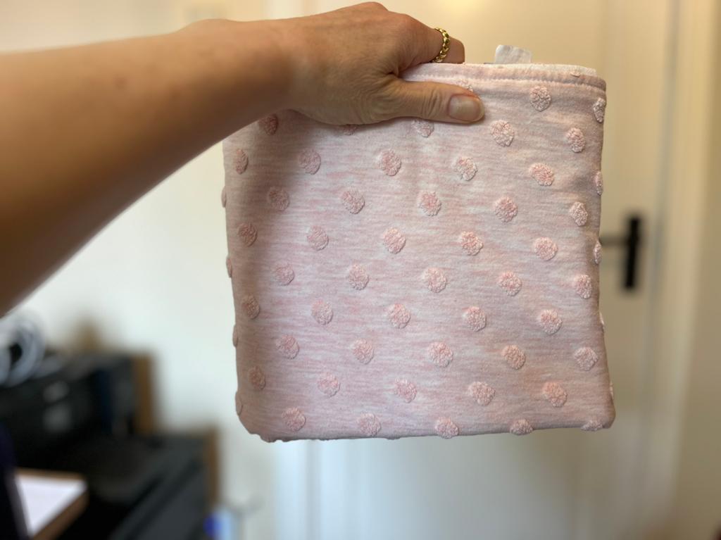 Gevoerde zomer wiegdeken 75x100 Cotton Baby, Kinderen en Baby's, Dekens, Slaapzakjes en Inbakerproducten, Ophalen of Verzenden