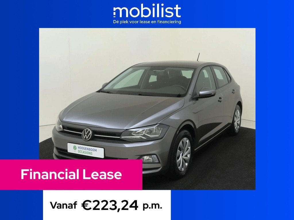 Volkswagen Polo 1.0 TSI Comfortline (bj 2021), Gebruikt, 49 €/maand, Bedrijf, Handgeschakeld