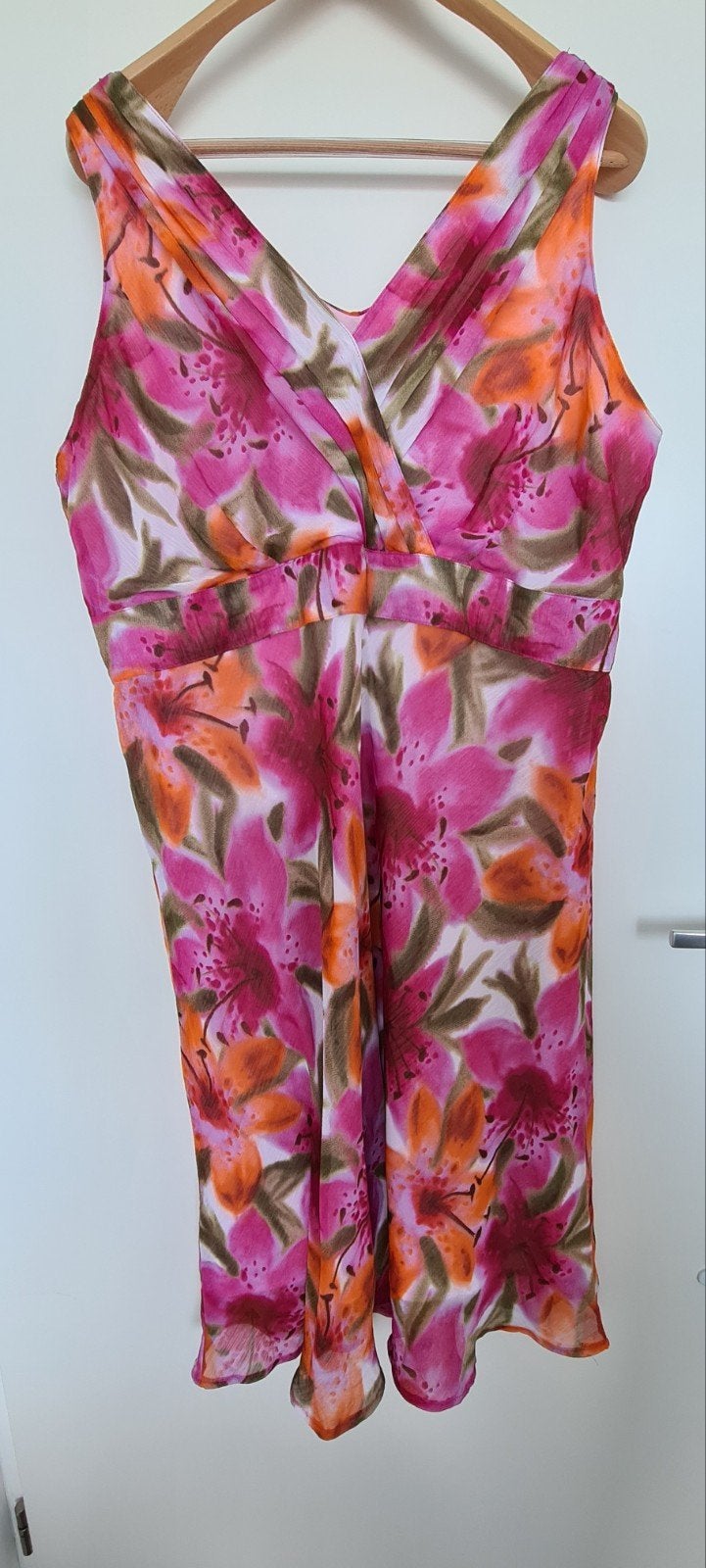 Promiss jurk met bloemenprint - Maat 48, Promiss, Meerkleurig, Maat 46/48 (XL) of groter, Ophalen of Verzenden