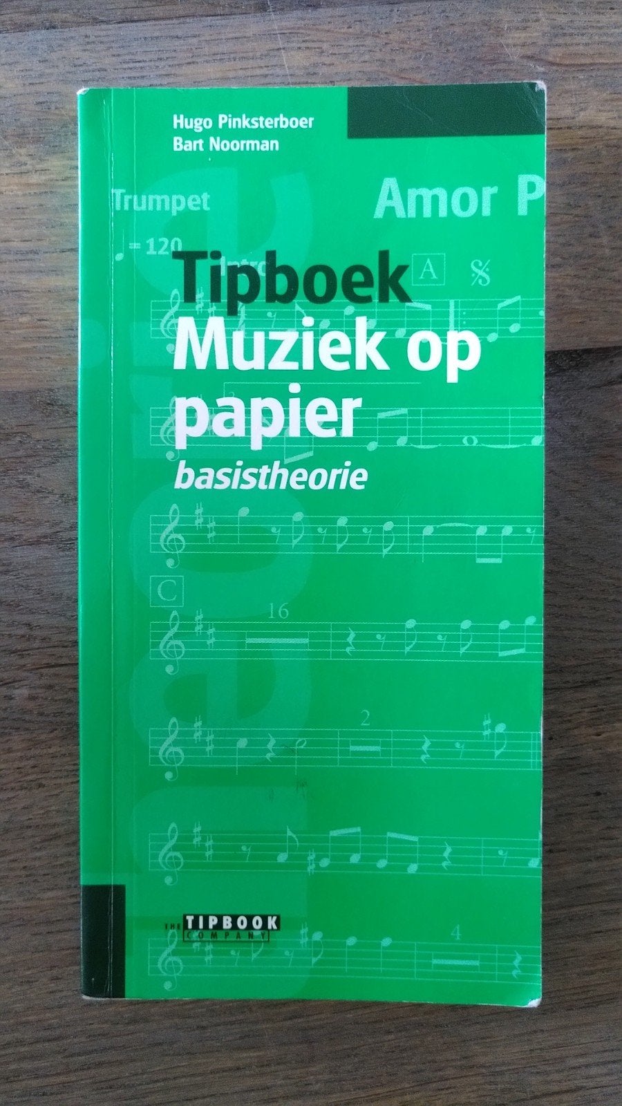Bart Noorman - Tipboek muziek op papier, Basistheorie, Ophalen of Verzenden, Gelezen, Bart Noorman; Hugo Pinksterboer
