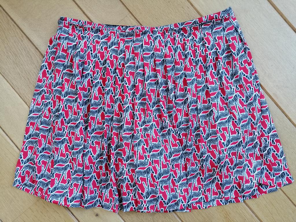 ZARA Woman rok rood met zebra's maat M - nieuw -, Kleding | Dames, Rokken, Maat 38/40 (M), Nieuw, Ophalen of Verzenden, Zara Basic