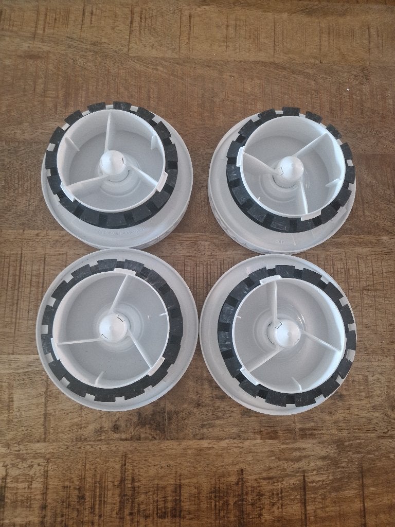 4x ventielatieventiel ComfoValve Luna s125, Doe-het-zelf en Verbouw, Ventilatie en Afzuiging, Ophalen, Zo goed als nieuw, Ventilator