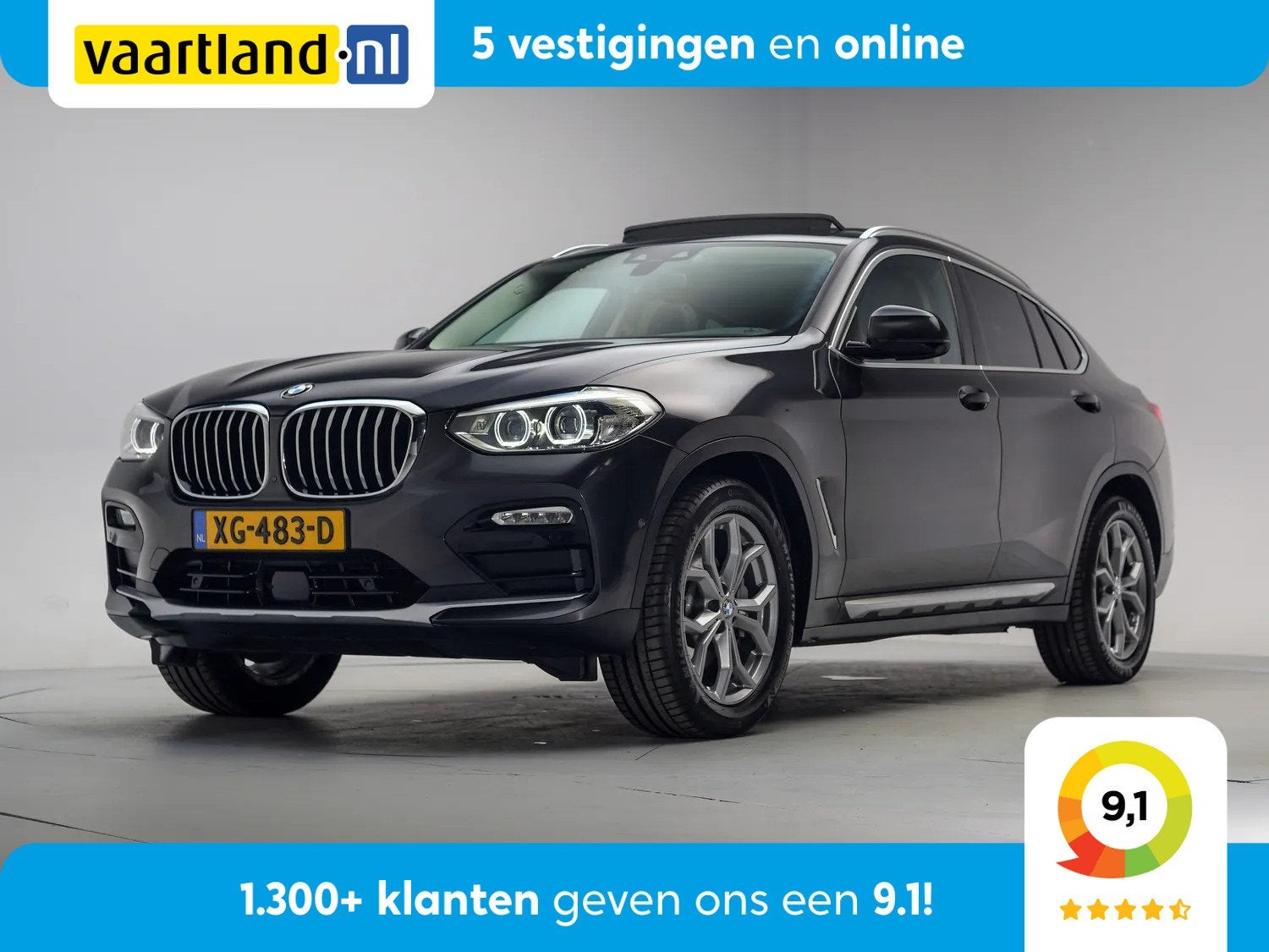 BMW X4 xDrive30i Executive Sport Aut. [ Panorama Head-up Spo, Auto's, BMW, Automaat, 1998 cc, Gebruikt, 4 cilinders