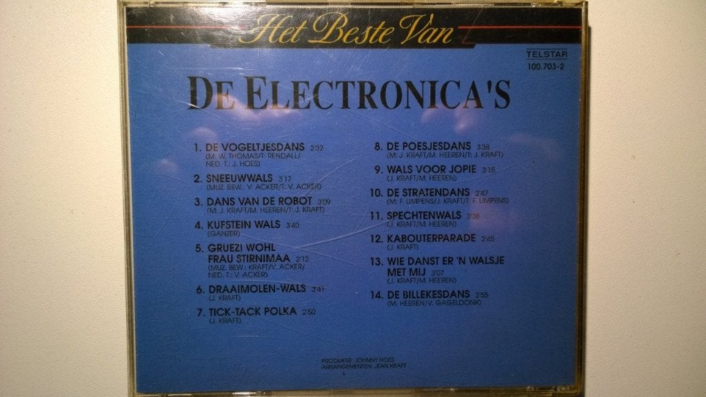 De Electronica's - Het Beste Van De Electronica's, Ophalen of Verzenden, Zo goed als nieuw, Album